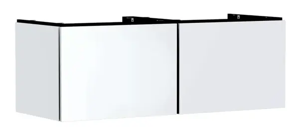 Hansgrohe Xilesa E - Umývadlová skrinka, 50x138x55 cm, 2 zásuvky, matná biela 54268700