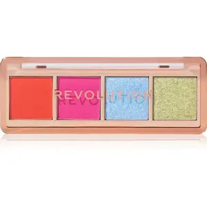 Revolution Icon Edit paletka očních stínů odstín The Vibrant Brights Palette 2.8 g