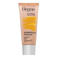 Lirene Brightening Fluid with Vitamin C fluidný make-up pre zjednotenie farebného tónu pleti 02 Natural 30 ml