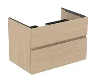 Ideal Standard Finesse - Umývadlová skrinka, 80x51x55 cm, 2 zásuvky, biely dub E3396US