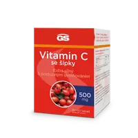 GS Vitamin C 500 + šípky, 50+10 tablet
