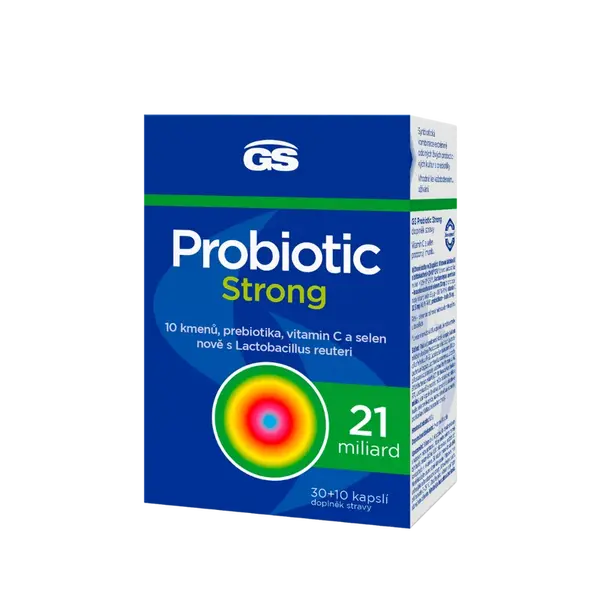GS Probiotic Strong, 30+10 kapslí
