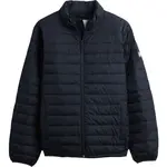 GAP V-FRCH LOGO Pánská prošívaná bunda, tmavě modrá, velikost