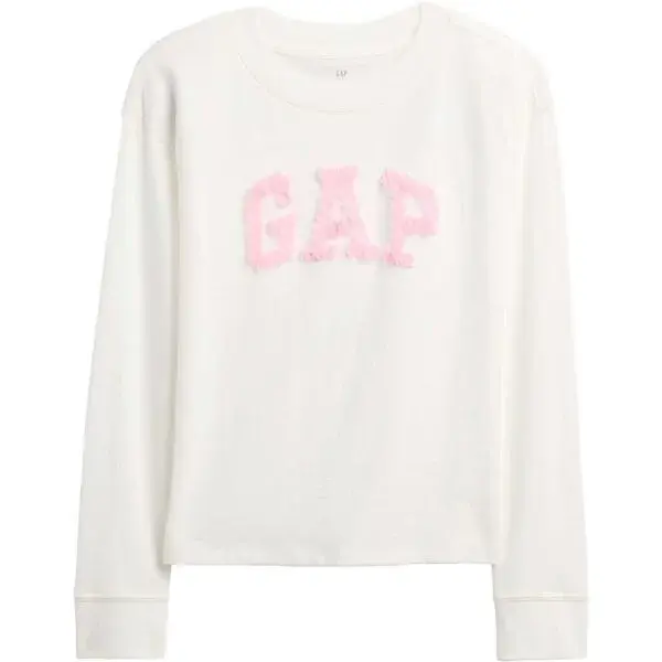 GAP V-LS ELV GR Dívčí tričko, bílá, velikost