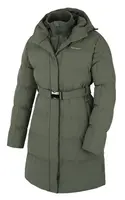 Husky Nerine L XXL, khaki Dámský hardshellový plněný kabát