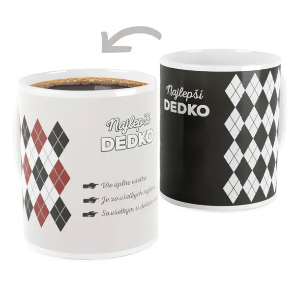 Meniaci hrnček - Najlepší dedko ALBI