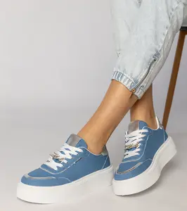 marka niezdefiniowana Beige ballerinas with studs and buckle Salos