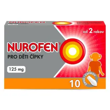 Nurofen pro děti čípky 125mg 10 čípků