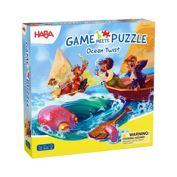 Haba Hra a Puzzle 2v1 Mořský vír od 6 let
