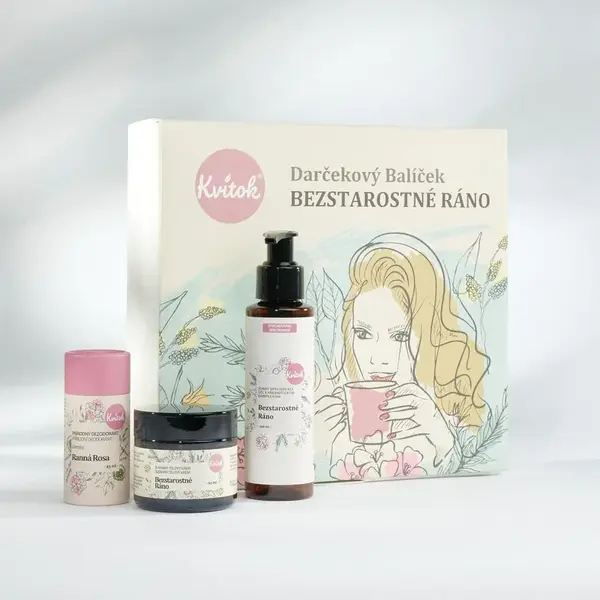 Dárkový balíček přírodní kosmetiky BEZSTAROSTNÉ RÁNO