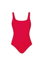SUNFLAIR Jednodielne plavky  červená