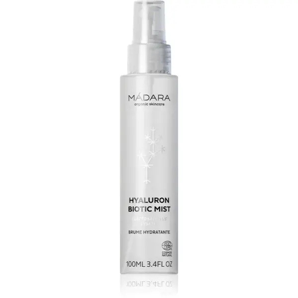 MÁDARA Hyaluron Biotic Mist pleťová emulze s kyselinou hyaluronovou 100 ml
