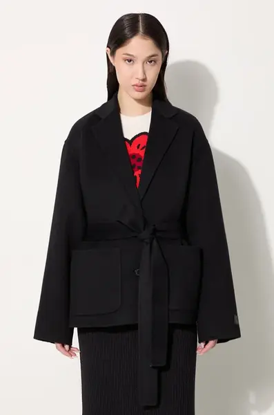 Vlněná bunda Kenzo Double Face Workwear Jacket