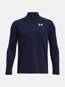 Chlapecké tričko Under Armour UA Tech 2.0 1/2 Zip-BLU - Kluci