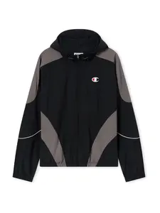 Champion Prechodná bunda  svetlohnedá / čierna