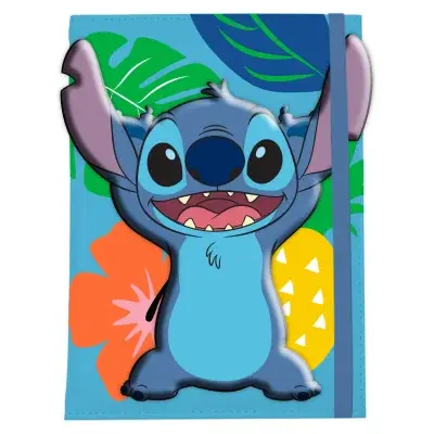 Lilo a Stitch squishy blok A5 modrý DPL10