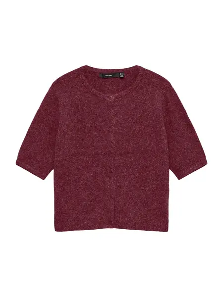 VERO MODA Kardigán 'VMDOFFY'  vínovo červená