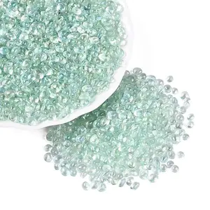 Transparent Electroplate Glass Beads