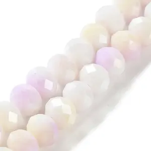 Electroplate Glass Beads Strands
