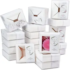 DIY Rectangle PVC with Paper Soap Packaging Boxes