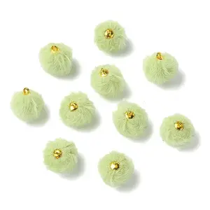 20Pcs Plush Pompom Pendants