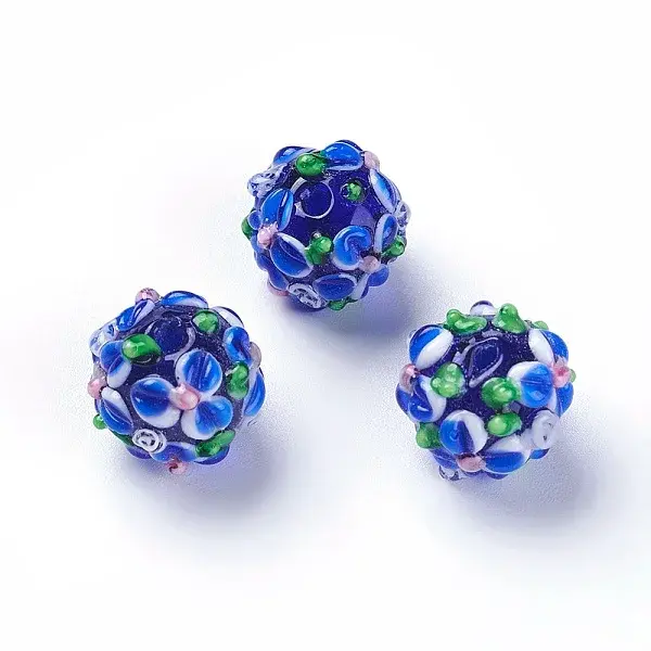 Handmade Bumpy Lampwork Beads