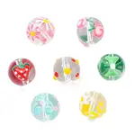 14Pcs 7 Styles Handmade Lampwork Beads