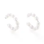 Brass Cuff Earrings