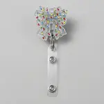 Bowknot Acrylic Badge Reel
