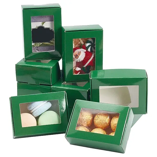 Rectangle Paper Folding Shipping Box with Window