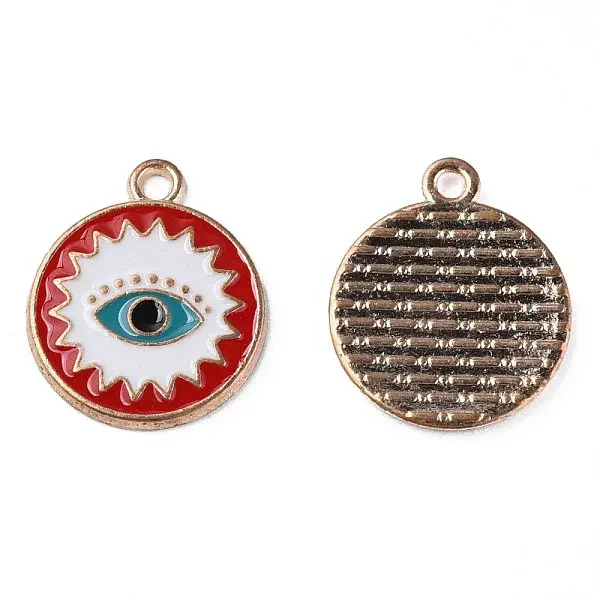 Alloy Enamel Pendants