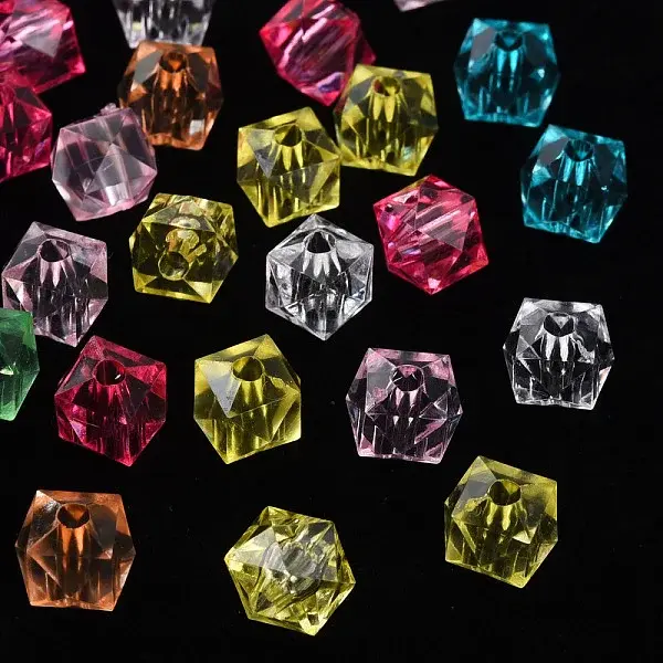 Transparent Acrylic Beads