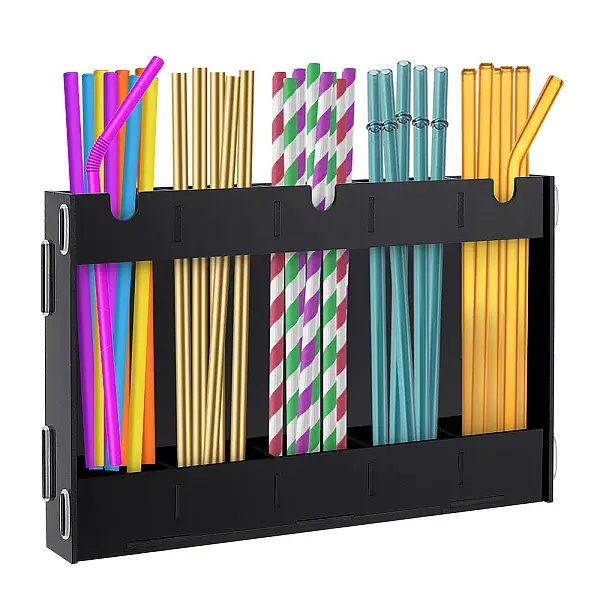 Acrylic Straw Display Holder