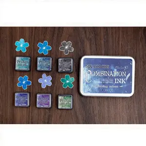Plastic Craft Finger Ink Pad Stamps