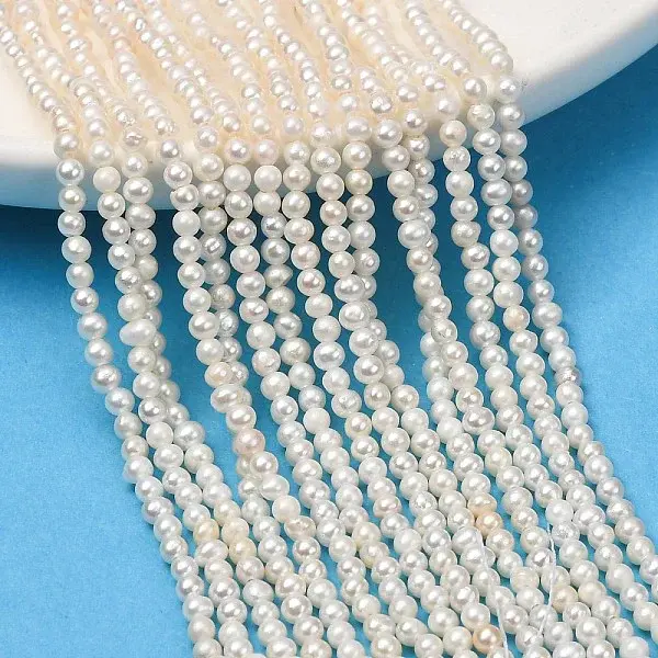 Natural Cultured Freshwater Pearl Beads Strands