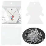 40Pcs Paper Jewelry Display Cards