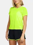 Under Armour Tričko UA Launch Shortsleeve-GRN - Dámské