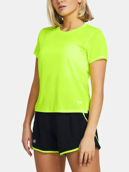 Under Armour Tričko UA Launch Shortsleeve-GRN - Dámské