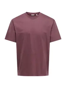 Only & Sons Tričko 'ONSFRED'  červená