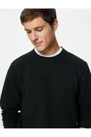 Koton Men's Black Sweater