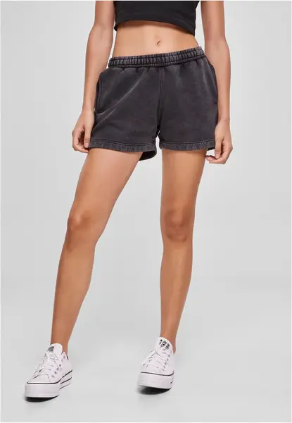 Dámské kraťasy Stone Washed černé