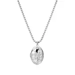 Hot Diamonds Strieborný oválny náhrdelník s diamantom Memories Locket DP773