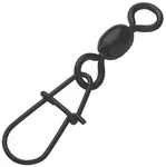 MADCAT karabinka s obratlíkem Stainless Swivels With Egg Snap #2 120lb 55kg