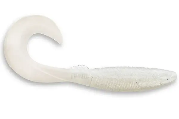 Rapala gumová nástraha crushcity the curl perch white - 9,2 cm 4 g 8 ks