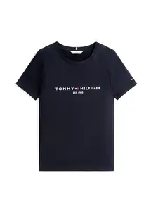 TOMMY HILFIGER Tričko  námornícka modrá / biela