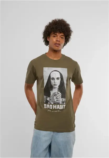 Bad Habit Tee olivové