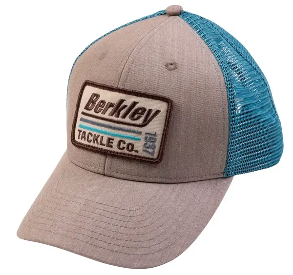 Berkley kšiltovka trucker cap heather teal