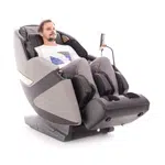 Masážní elektrické křeslo RelaxPro 3D MASSAGER, šedo-černé