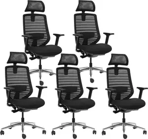 MERCURY 5PACK Ergonomická kancelárska stolička SPARTA (5 ks)