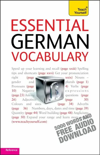 Essential German Vocabulary: Teach Yourself - Kahlen Lisa